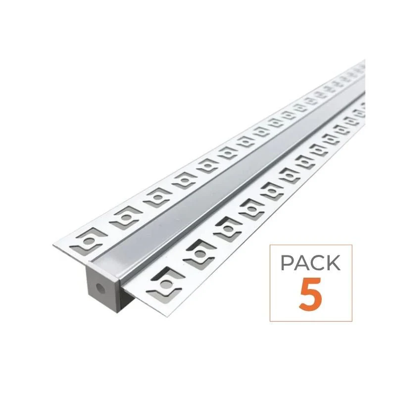 Profilés Aluminium 2m pour Rubans LED